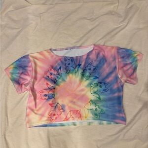 Blackmilk Pastel Tie-Dye Crop Top